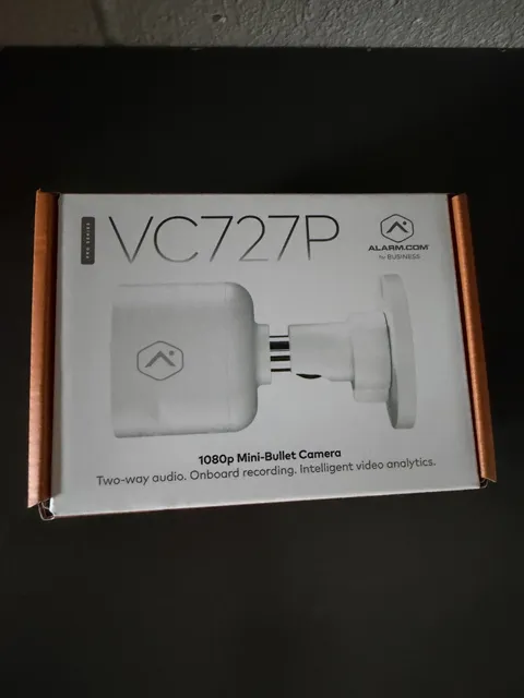 ALARM DOT COM VC727P Mini Bullet Camera 2.1MP White