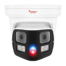 Imperial 8MP 4K PoE IP Security Camera 180° Dual Lens Audio Night Vision