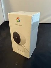 Google Nest Cam 2nd Gen Wired 1080p Indoor Home Security Camera White New Open