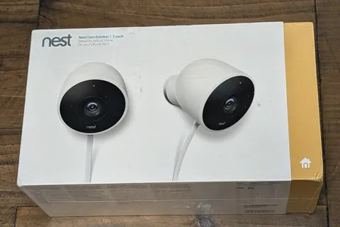 Nest Cam Outdoor 1080p IP Wi-Fi, NC2400ES, Outdoor, White, NEW-SEALED