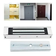 Electric Magnetic Lock Door Access Control System 600lb 280KG Holding Fitce 12V