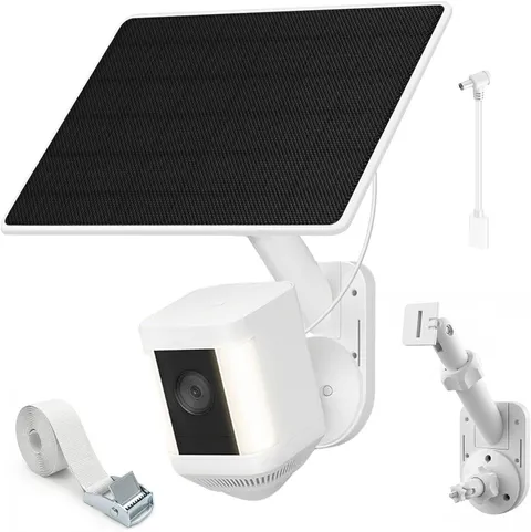 Solar Panel for Ring Camera Spotlight Cam Plus/Pro(Battery) & Stick Up Cam/Pro B