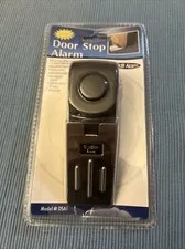 Sealed New Door Stop Alarm Model # DSA1 120dB LOUD Alarm Wedge System Anti Theft