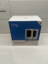 Ring Stick Up Cam Battery Wireless Outdoor/Indoor White 2-Pack NEW With Batterys