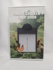 Smart Automatic Chicken Coop Door Solar Powered WiFi App Control Weather Proof