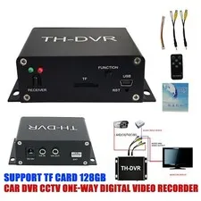 1080P Mini Car DVR CCTV Digital Video Recorder One-Way Support TF Card 128GB NEW