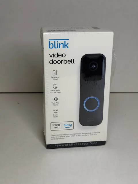Blink Wired/Battery Operated Outdoor Smart Wi-Fi Video Doorbell B8