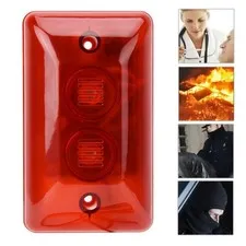 12V Wired Alarm Strobe Sound Siren Security Alarm for Business Protection