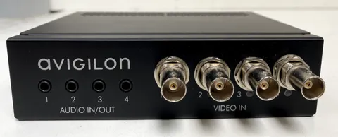 Avigilon ENC-4P-H264 Analog-to-Digital Video Encoders with rack mount, Lot of 3