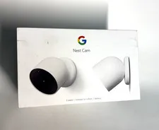 Google Nest Cam Indoor/Outdoor Surveillance Cameras Pack of 2