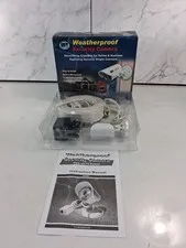 IP 56 Weatherproof Security Camera To TV Color W/ Night Vision & Mic GS