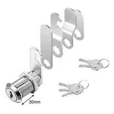 High Quality Cam Lock Cabinet Box Locker Mailbox Accessories With 5 Keys