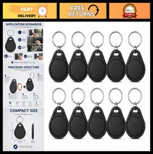 10pcs NFC Key Fob Tags 125KHz Keychain Writable Access Cards 363bits Memory