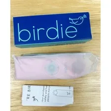 Birdie Personal Safety Alarm for Women Blossom Pink Siren Strobe Light Keychain