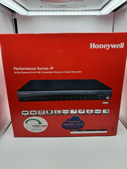 NIB Honeywell HEN08122 NVR 8CH H.264 1080P 2TB 8 POE r791