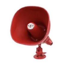 Edwards Signaling HPSA15R2570 25/70V 15 Watt Red Fire Speaker