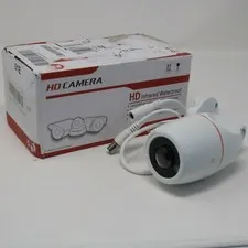 Vanxse Cctv 1/3 CCD Bullet Box Camera 1.8mm Varifocal Lens Base 