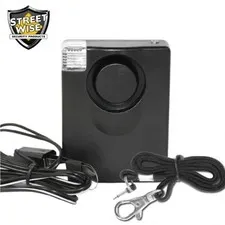 Streetwise Personal / Door Window Alarm w/ Light Purse Briefcase Backpack Alarm 