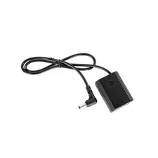 DC5521 Dummy Battery, Power Cable for NP-FZ100, for Sony A7 III, A7 IV, A7S I...