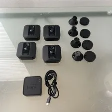 Black Blink XT2 1080P Home Security Add On. Untested, Locked Read Lot Of 4