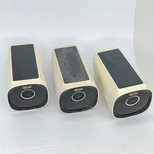 x3 Eufy S330 eufyCam 3 Solar Power Wire-Free Security Cameras (T8160)