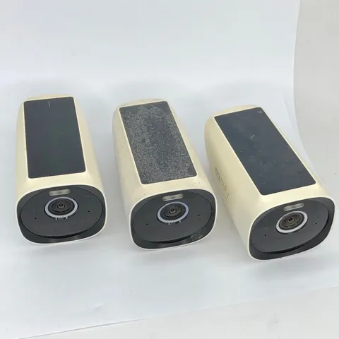 x3 Eufy S330 eufyCam 3 Solar Power Wire-Free Security Cameras (T8160)