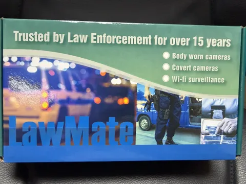 LawMate PV-500 NP NEO PRO HD Mystery Shopper 1080P WiFi DVR+Button Camera Kit