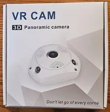 3D Panoramic Camera VR Cam 360⁰ full range viewing supports WiFi / Andoid / iOS