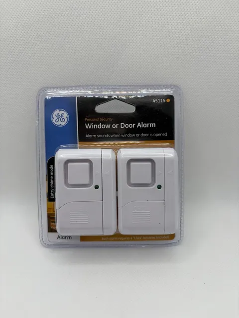 GE Personal Security Window or Door Alarm 45115  FACTORY SEALED NEW