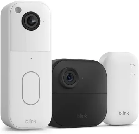 All-new Blink Video Doorbell + Outdoor 4 Wireless smart security w/ one camera