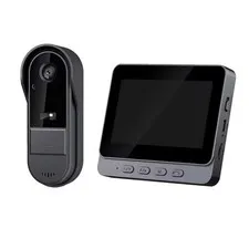 Intercom with video intercom, night vision, 4.3 inch IPS screen, 9055