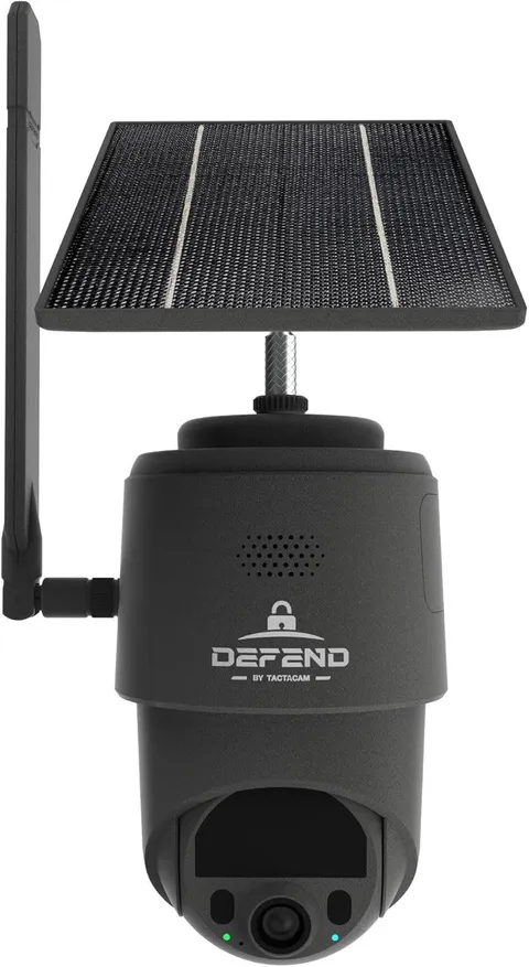 – Defend 360 Cellular Security Camera, 4K Photos, 1080P Video, Solar + Rechargea
