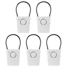1~5PCS Door Handle Alarm 120dB Door Security Alarm Touch Sensor Anti-Theft Alarm