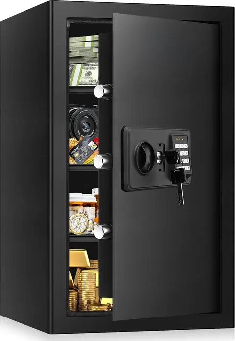 5.2 Cub Large Home Safes Fireproof Waterproof, Anti-theft Fire Safe with