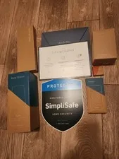 SimpliSafe Gen 3 Home Security System Bundle - Base Station Keypad Camera Sensor