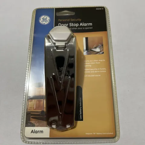 GE Personal Security Door Stop Alarm 50246 120 Decibel New Unopened Sealed