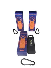 3 Pack Personal Safety Alarm Keychain 130dB Loud Siren LED Self Defense Mini
