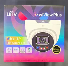 UNV IPC3634SE-ADF28KMC-WP-I1 4MP Dome Wired IP Camera, IR 30m, Mic, White