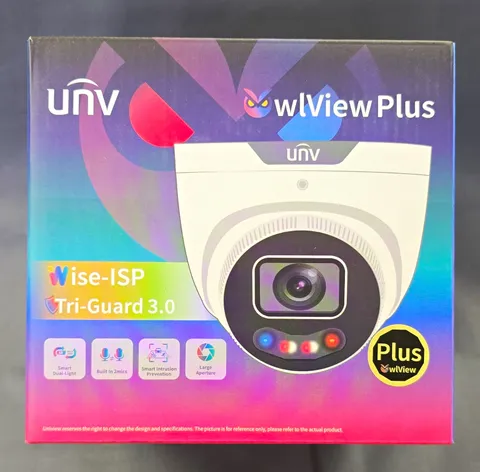 UNV IPC3634SE-ADF28KMC-WP-I1 4MP Dome Wired IP Camera, IR 30m, Mic, White