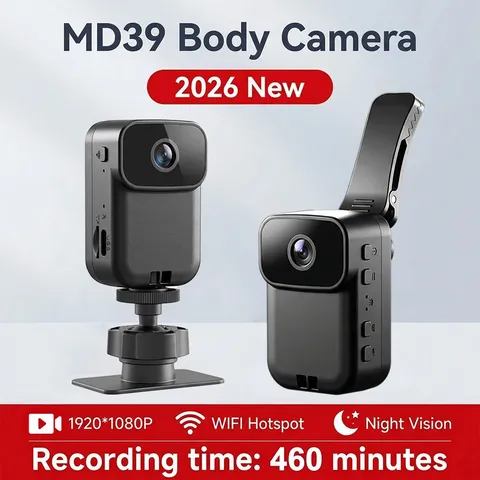 1080p Body Camera Video Recorder Outdoor Mini Security Camera Night Vision