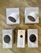 Brand New! Google Security cams and nest doorbell package