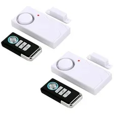 Easy Install Door Alarms for Home Security 2 Pack