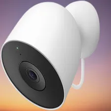 Google Nest Outdoor Camera  Wired 2nd 2K Night Vision 2Way Audio Snow 2025