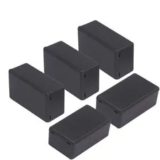 Zulkit 5Pcs Project Boxes ABS Plastic Electrical 2.40" X 1.41" X 0.98", 5 PCS