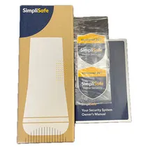 SimpliSafe Base Station BS3W White Home Security System - Brand New W/ Stickers