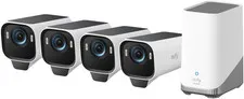 Eufy Security Eufycam S3 Pro 4-Cam Kit, Solar Camera Outdoor Wireless, Maxcolor