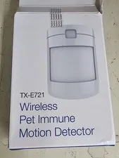 TX-E721 Wireless Pet-Immune Motion Detector White