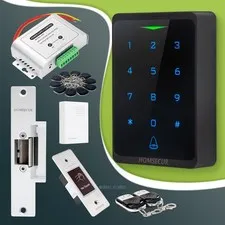 HOMSECUR IP66 APP WIFI RFID Access Control Set NO Strike Lock