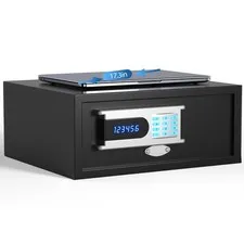 𝟐𝟓 𝐋𝐁 Commercial Hotel Safe Box (1.07 cu. ft.), Bulk-Ready Design with Au...