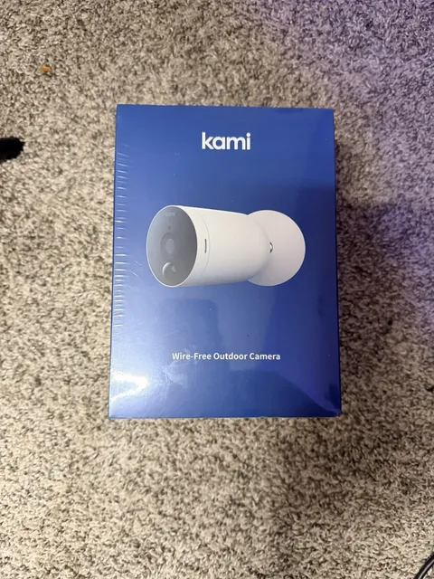 *NEW* kami. outdoor camera. Wire Free.  NEW